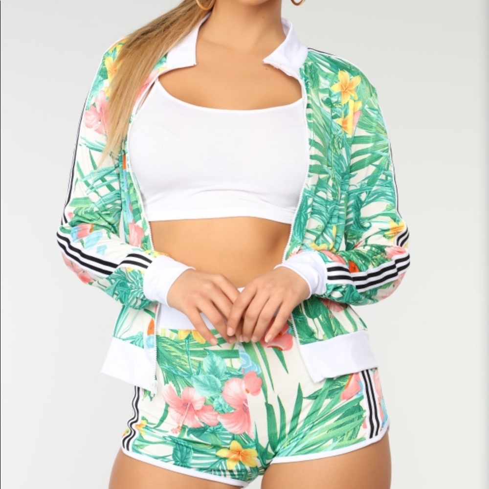 Multi Color Two-piece Set